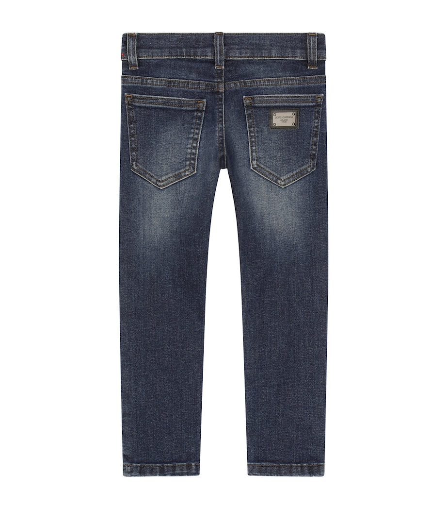 Dolce & Gabbana Kids Dark Wash Jeans (2-6 Years)