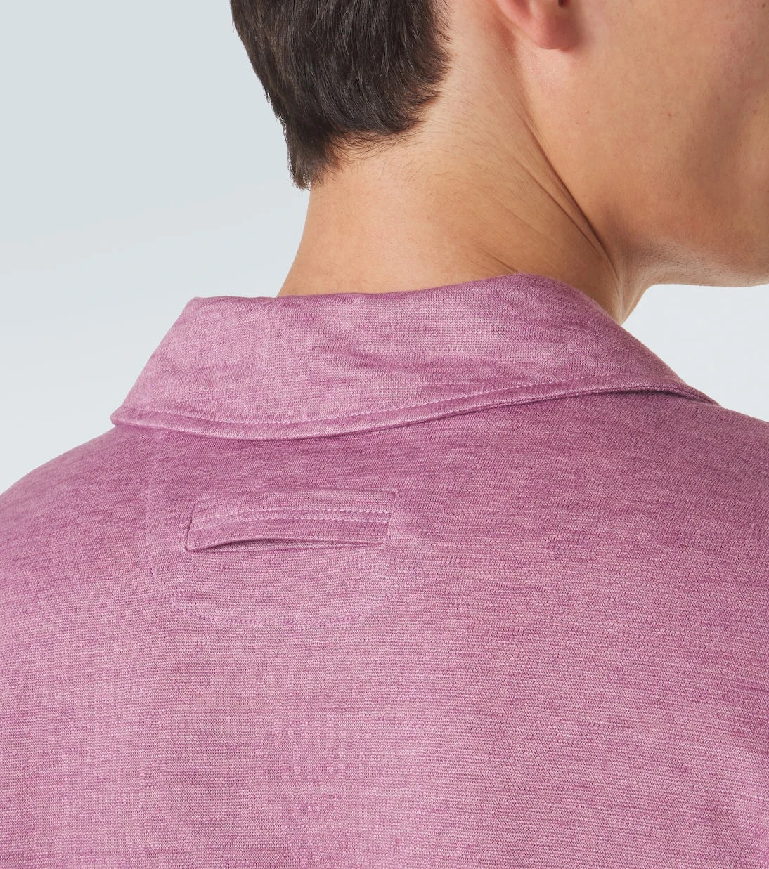 Zegna - Linen polo shirt