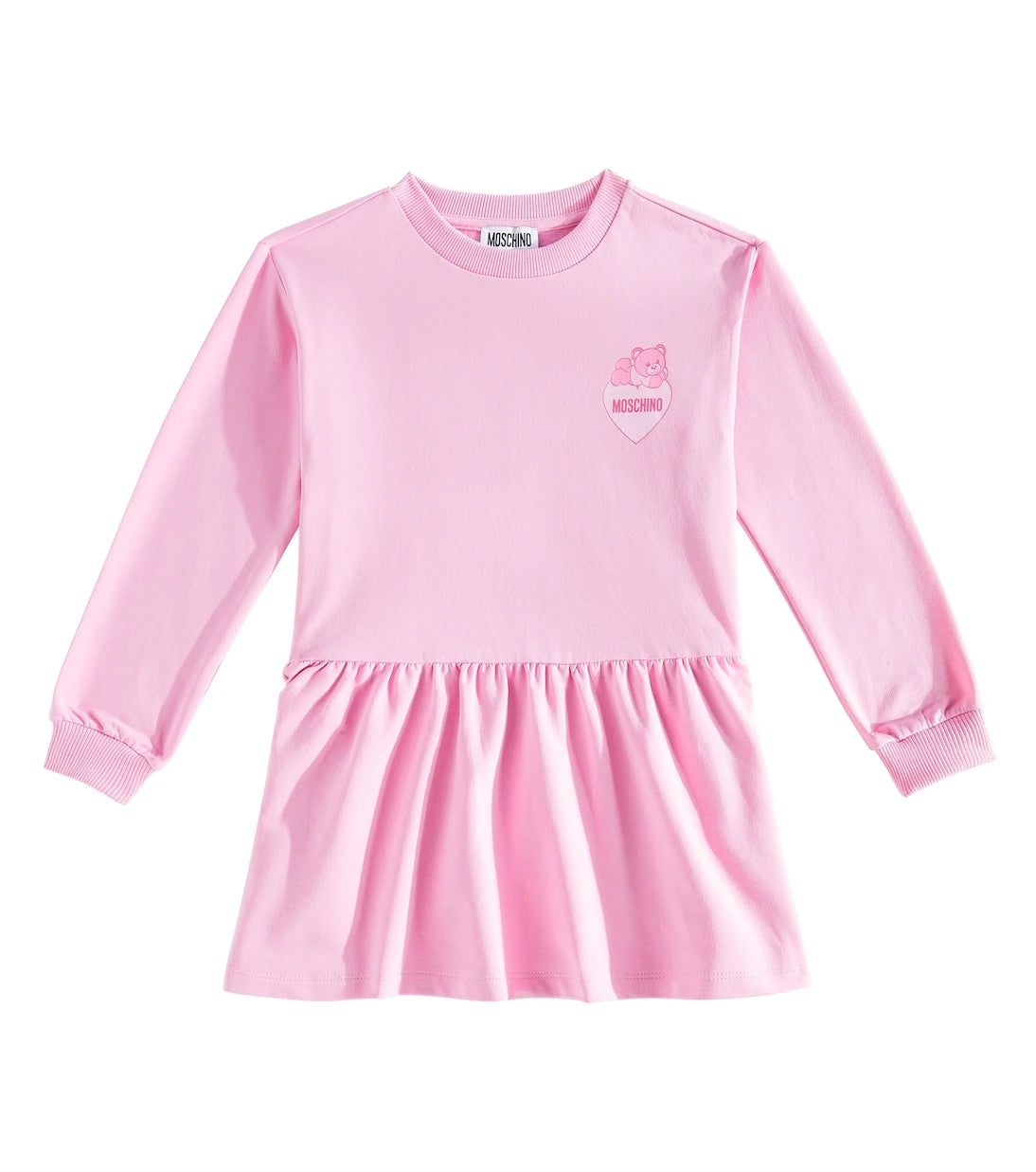 Moschino Kids - Printed cotton-blend dress