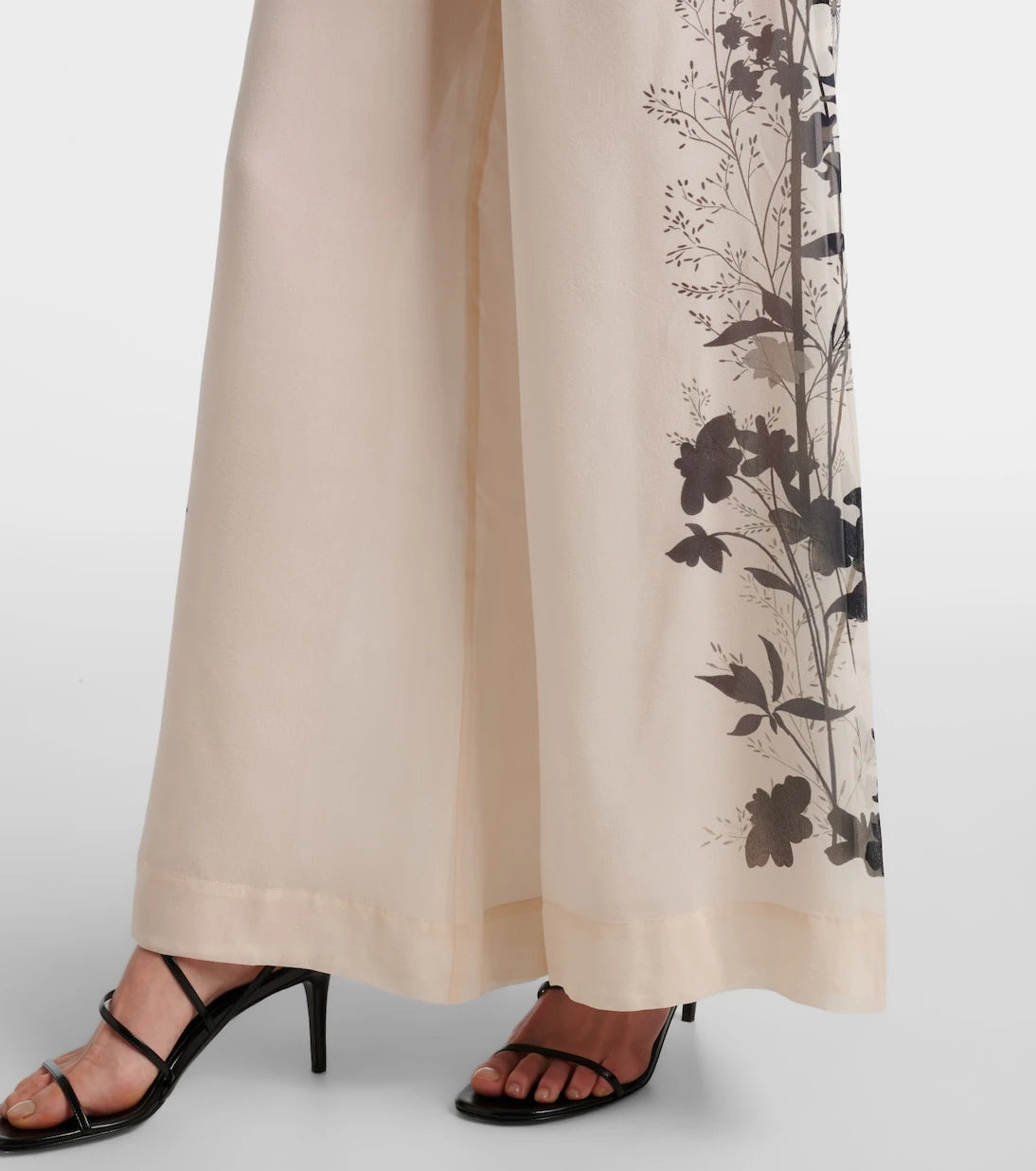La DoubleJ - Printed silk palazzo pants