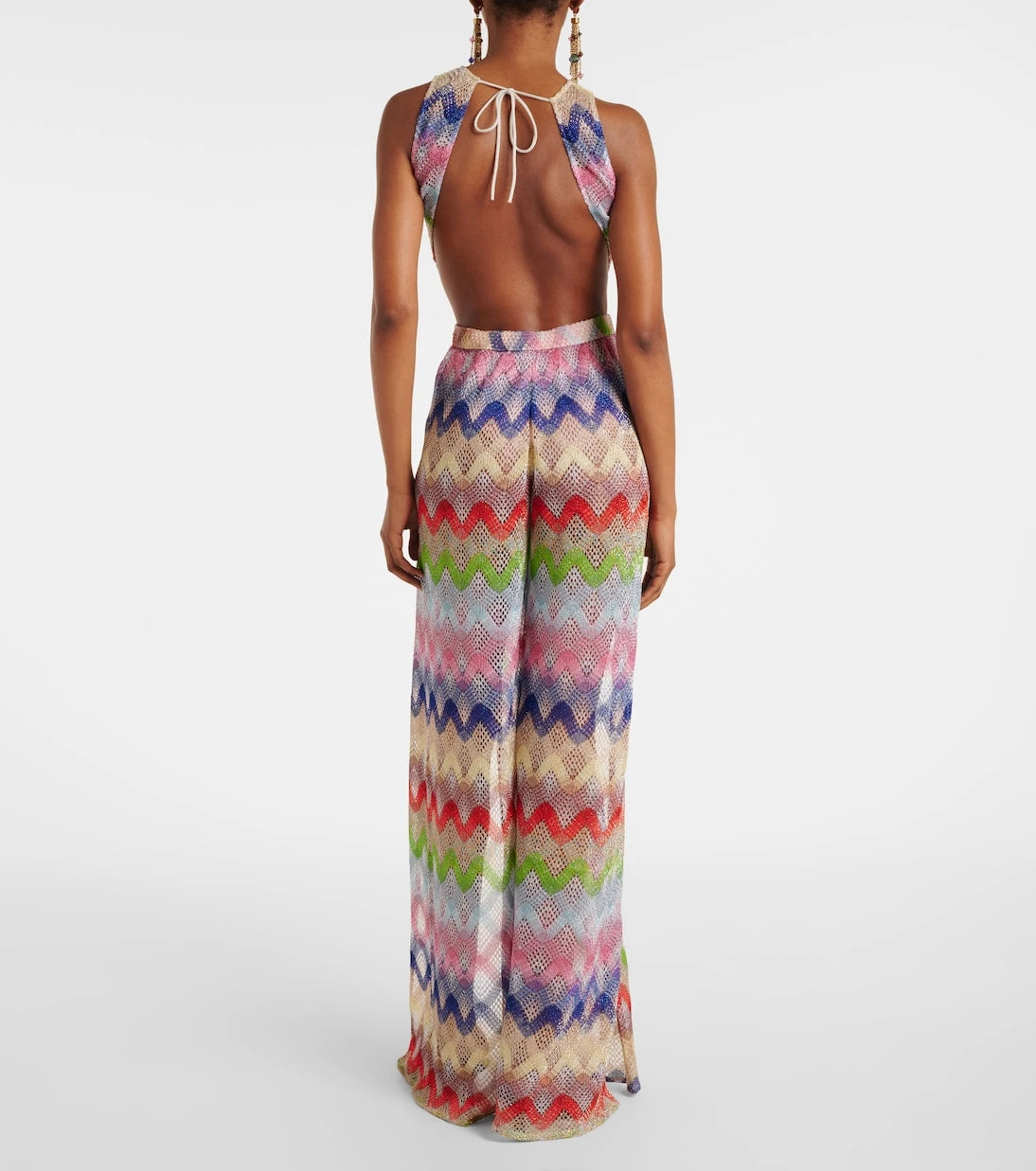 Missoni - Zigzag lamé jumpsuit
