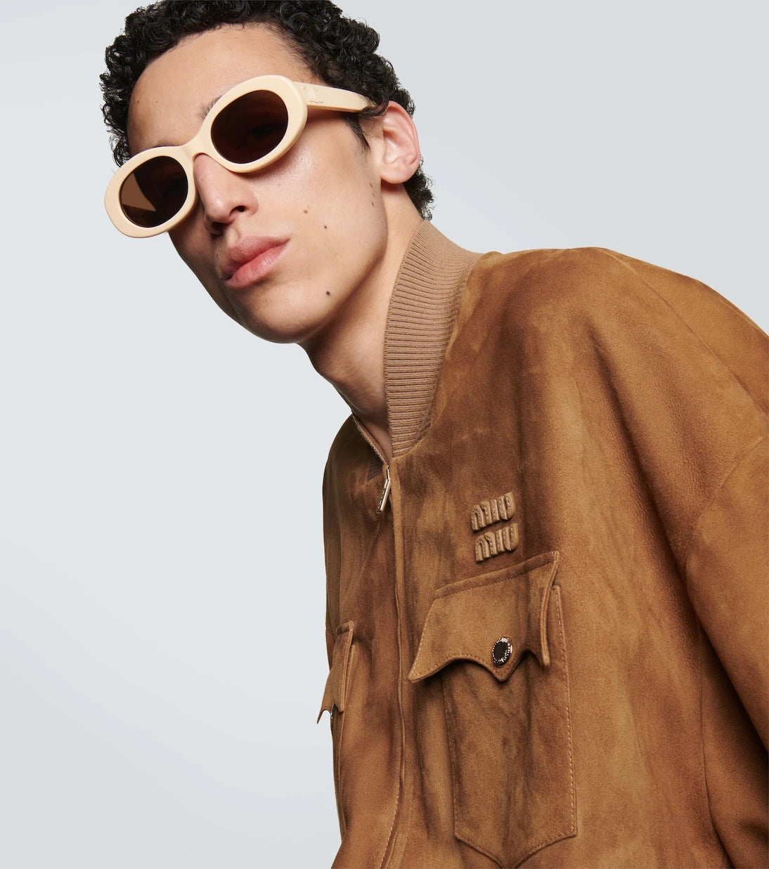 Celine Eyewear - Triomphe 01 oval sunglasses