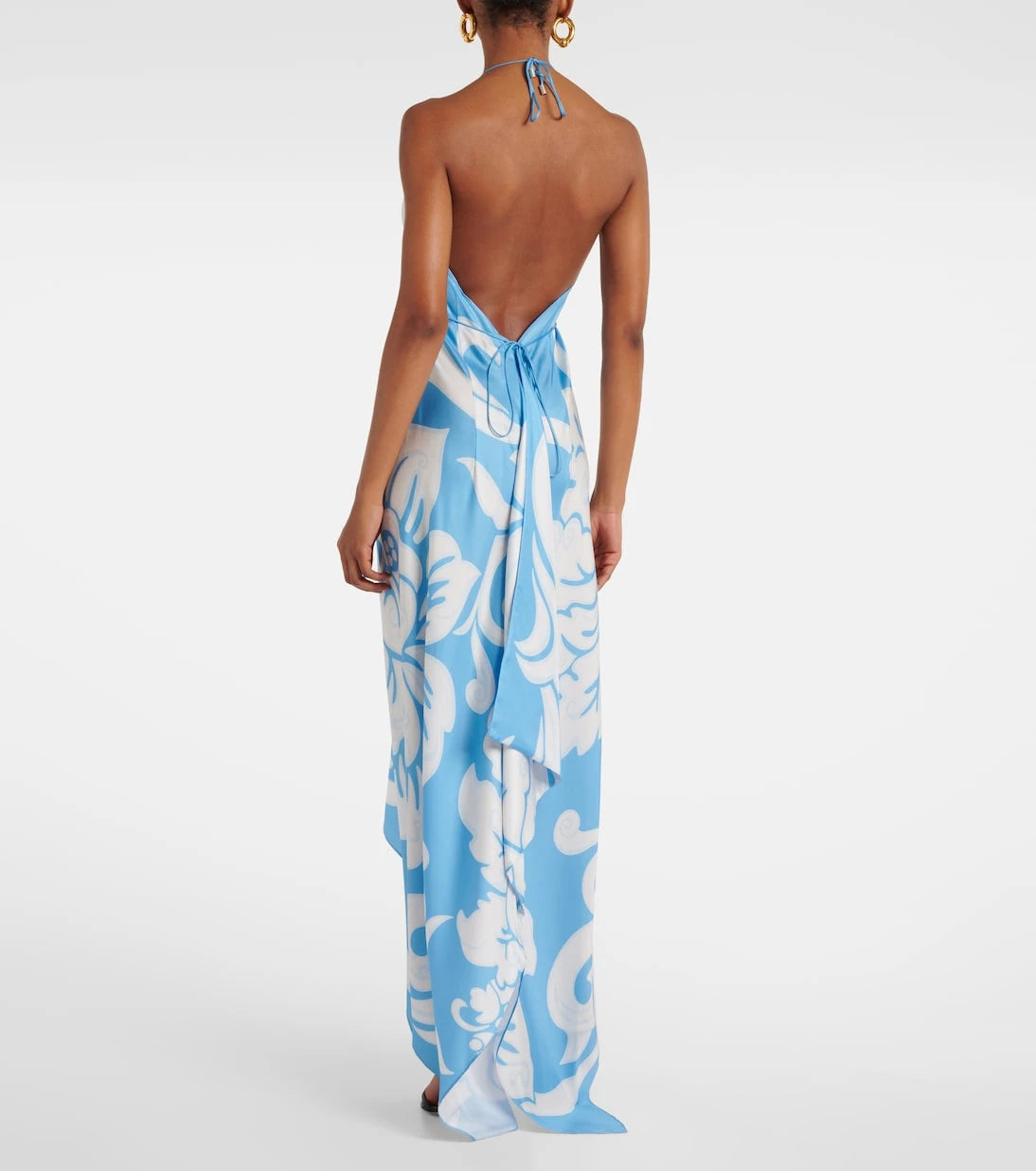 Etro - Printed silk midi dress