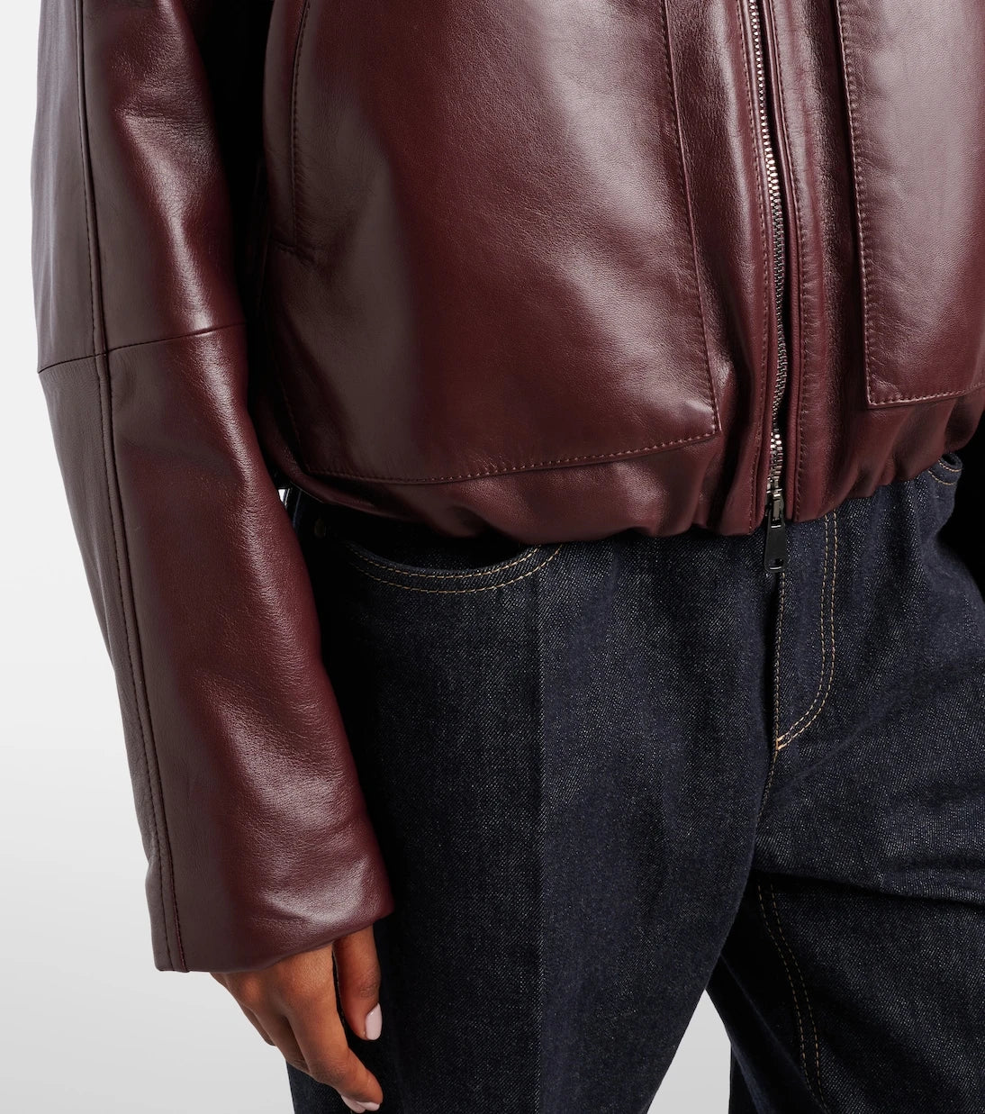 Brunello Cucinelli - Leather jacket