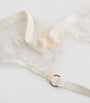 Aubade White Kiss of Love Suspender Belt