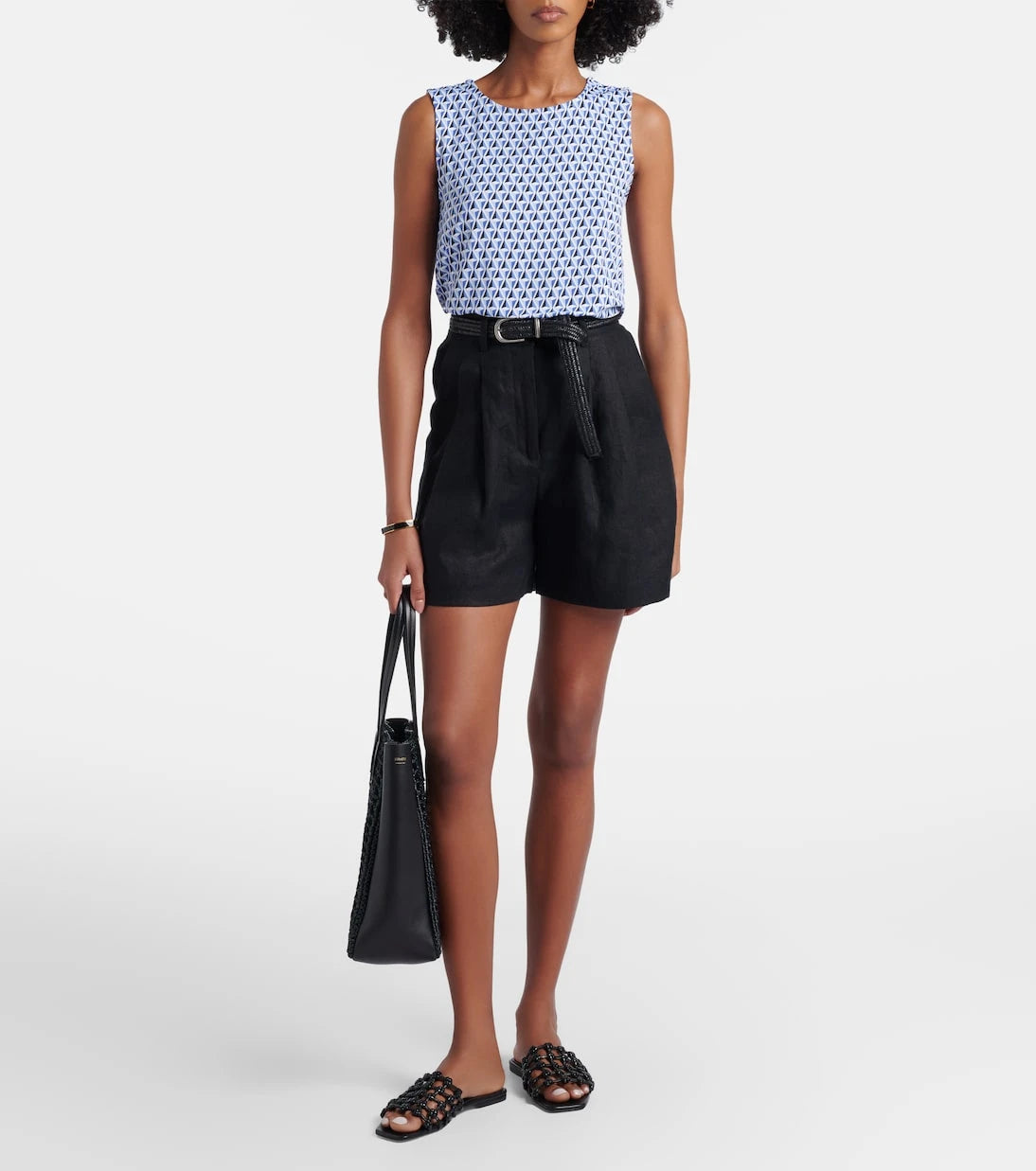 Max Mara - Pelota printed top