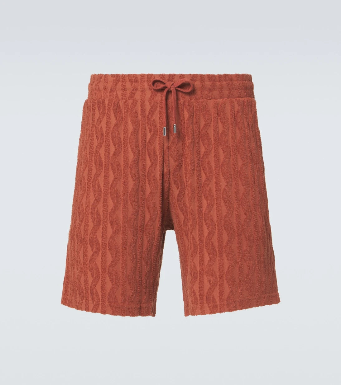 Frescobol Carioca - Augusto cotton terry jacquard shorts