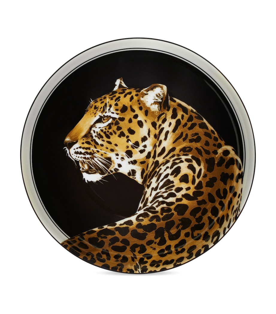 Dolce & Gabbana Casa Set of 2 Leopard Soup Plates (20cm)