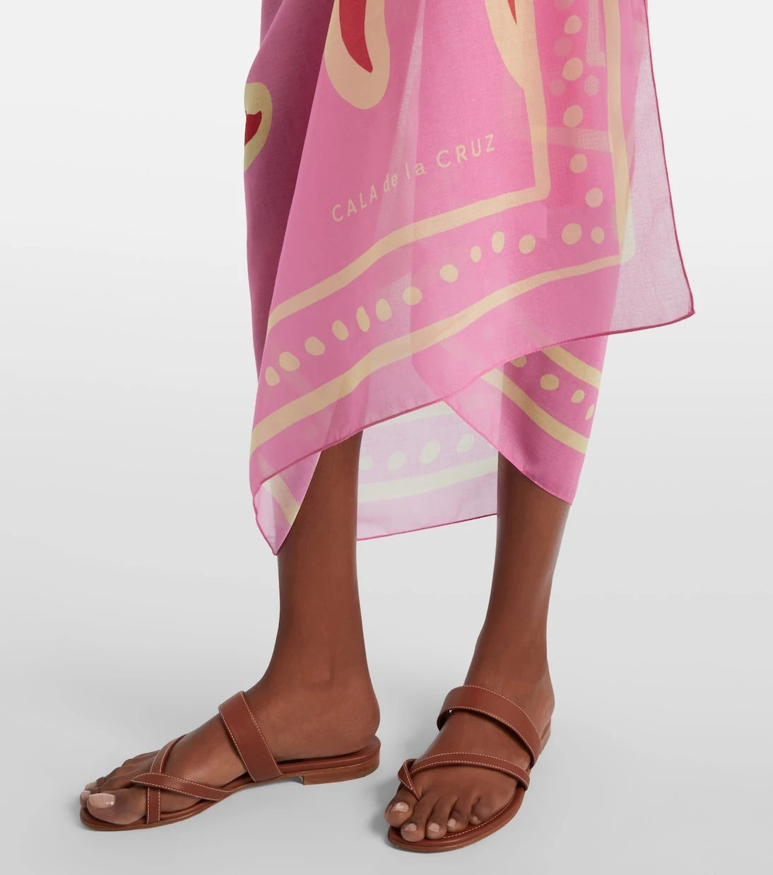 Cala de la Cruz - Luana printed beach cover-up