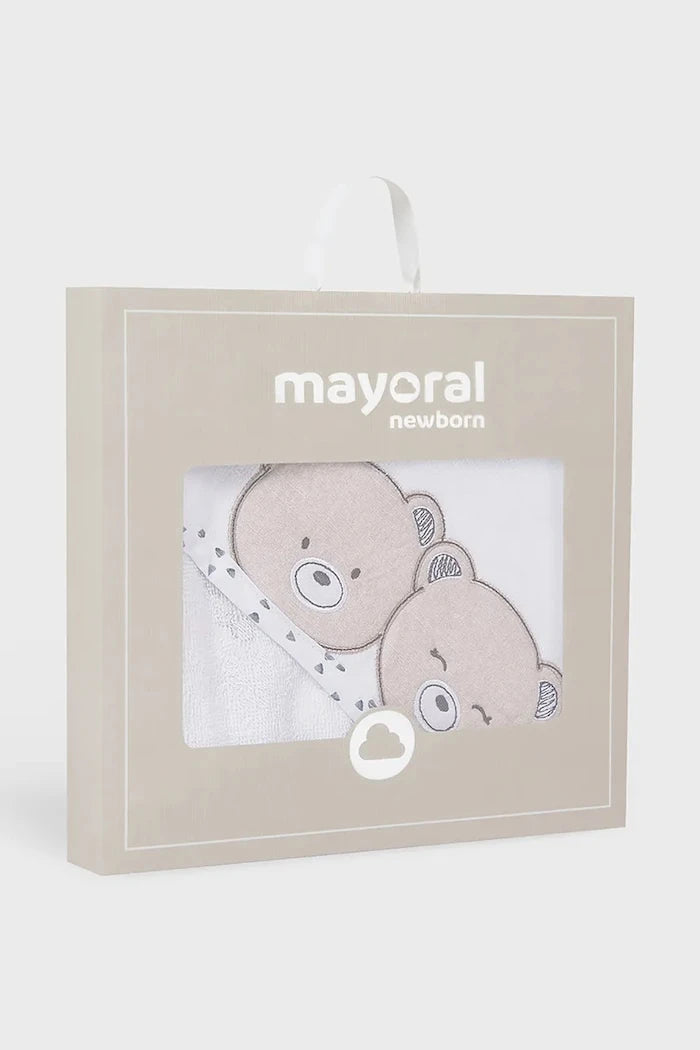 Детска хавлия с качулка Mayoral Newborn