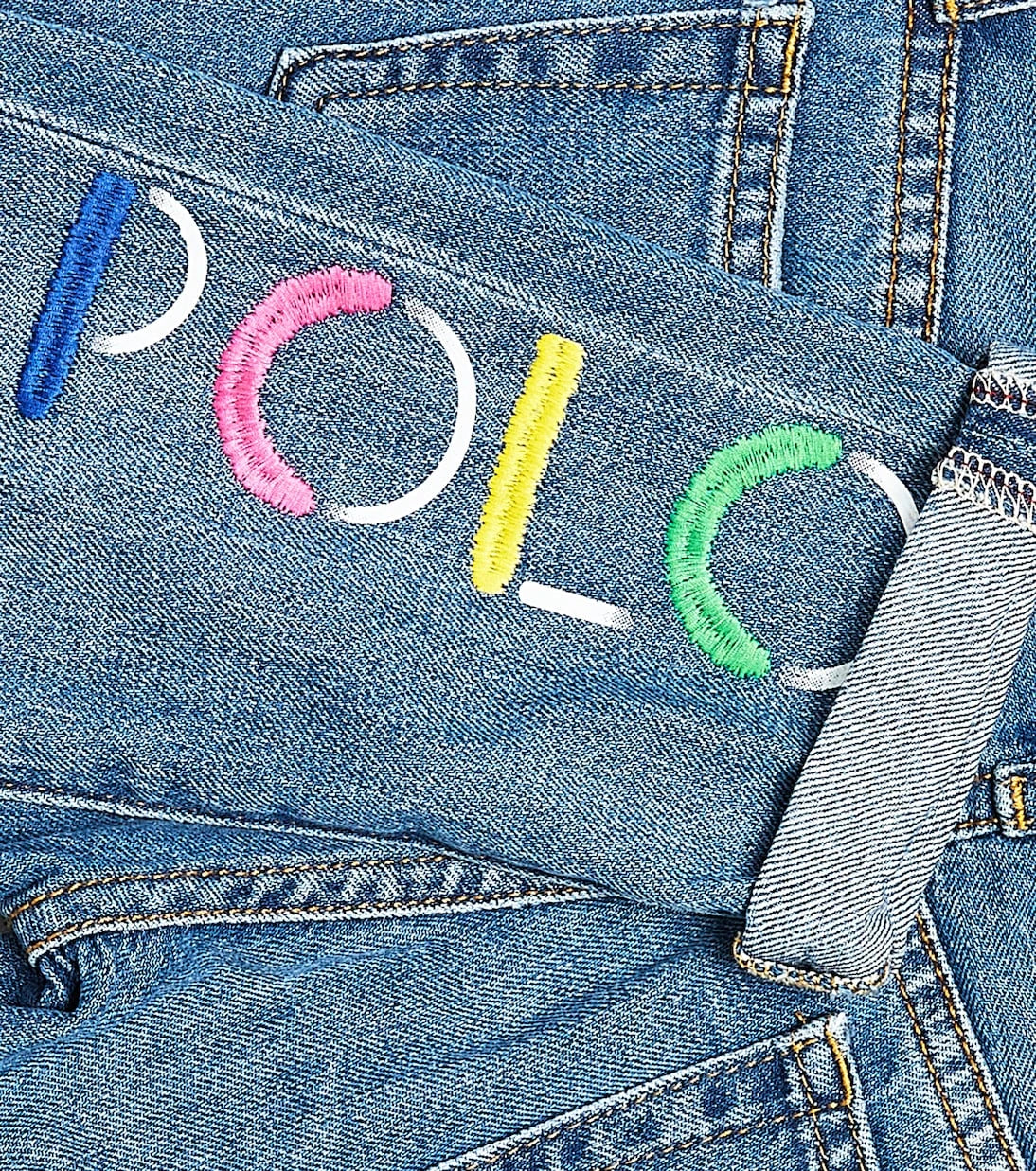 Polo Ralph Lauren Kids - جينز بقصة مستقيمة