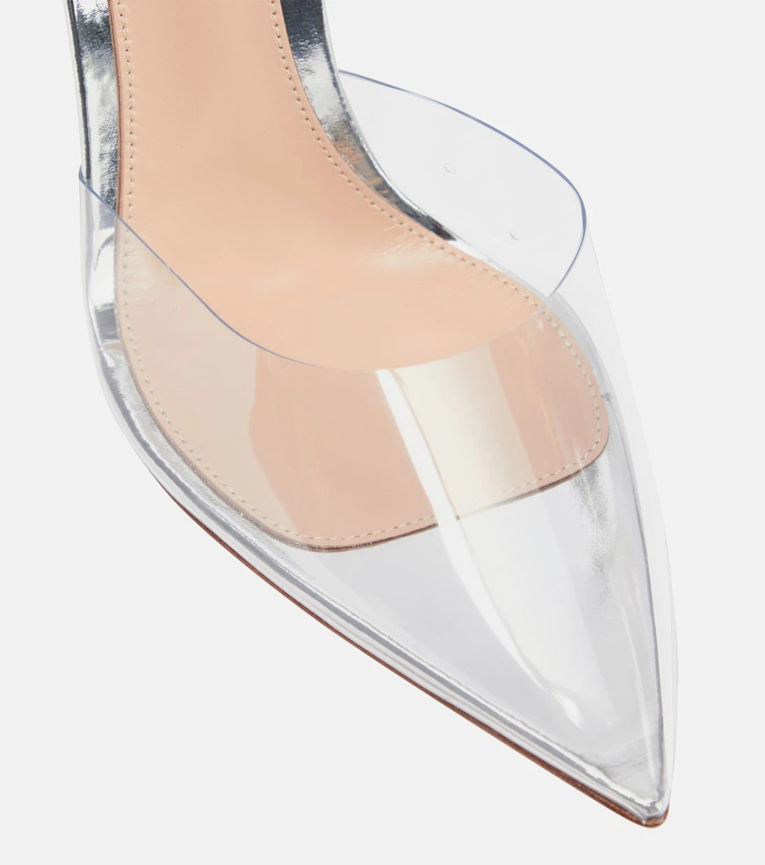 Gianvito Rossi - Embellished PVC pumps
