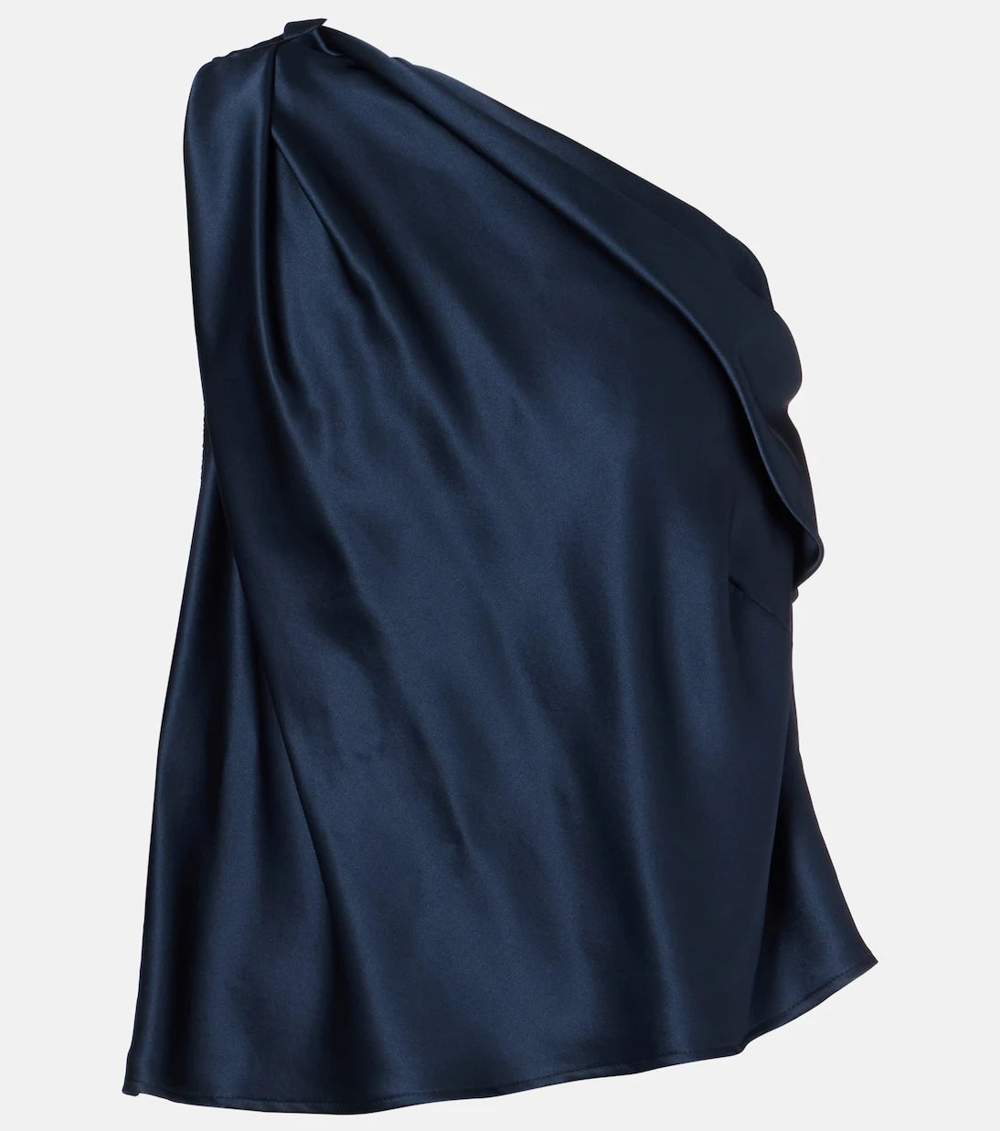 The Sei - One-shoulder silk satin top