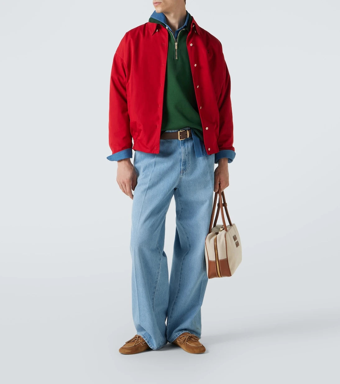 Miu Miu - Cotton poplin blouson