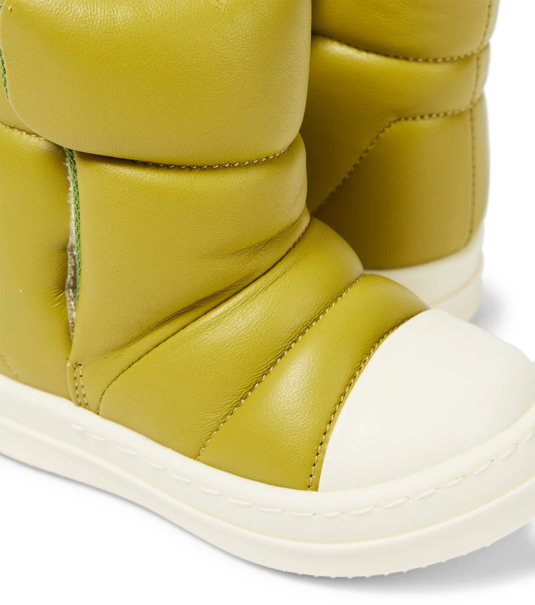 Rick Owens Kids - Puffer leather boots