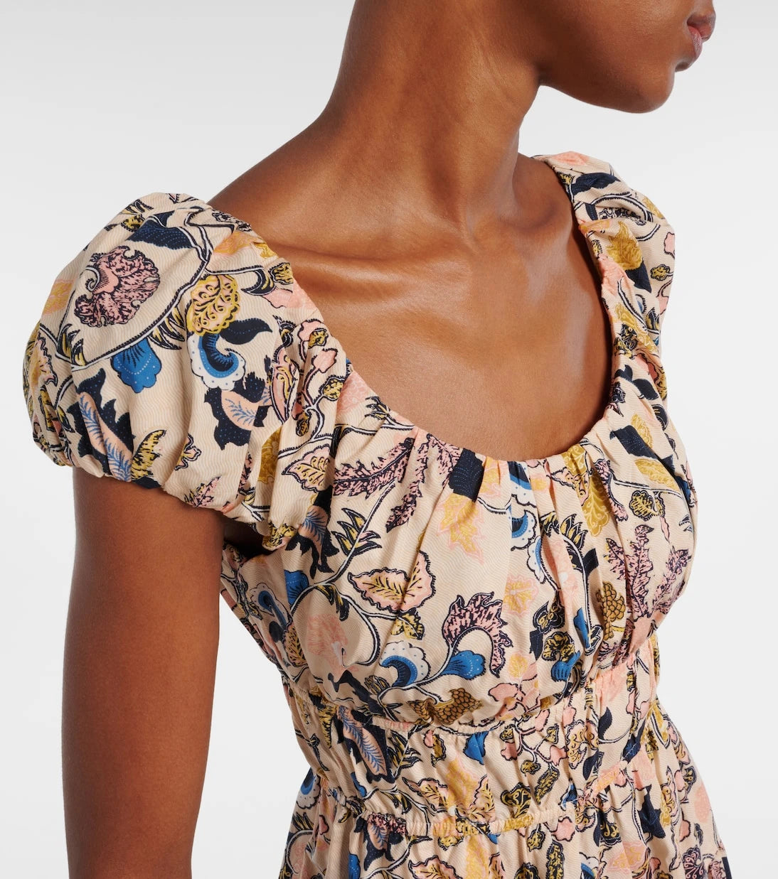 Ulla Johnson - Paloma printed cotton poplin midi dress