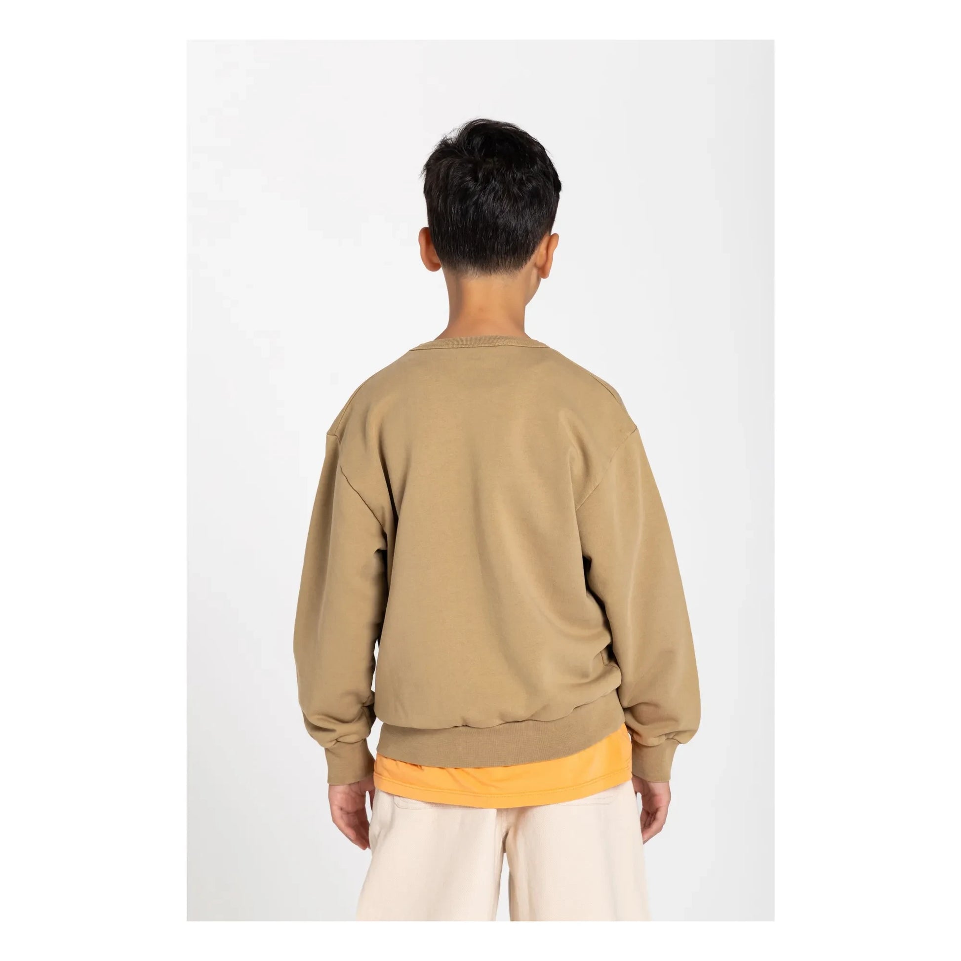 Smallable Kid - Arlo organic cotton sweatshirt | Brown