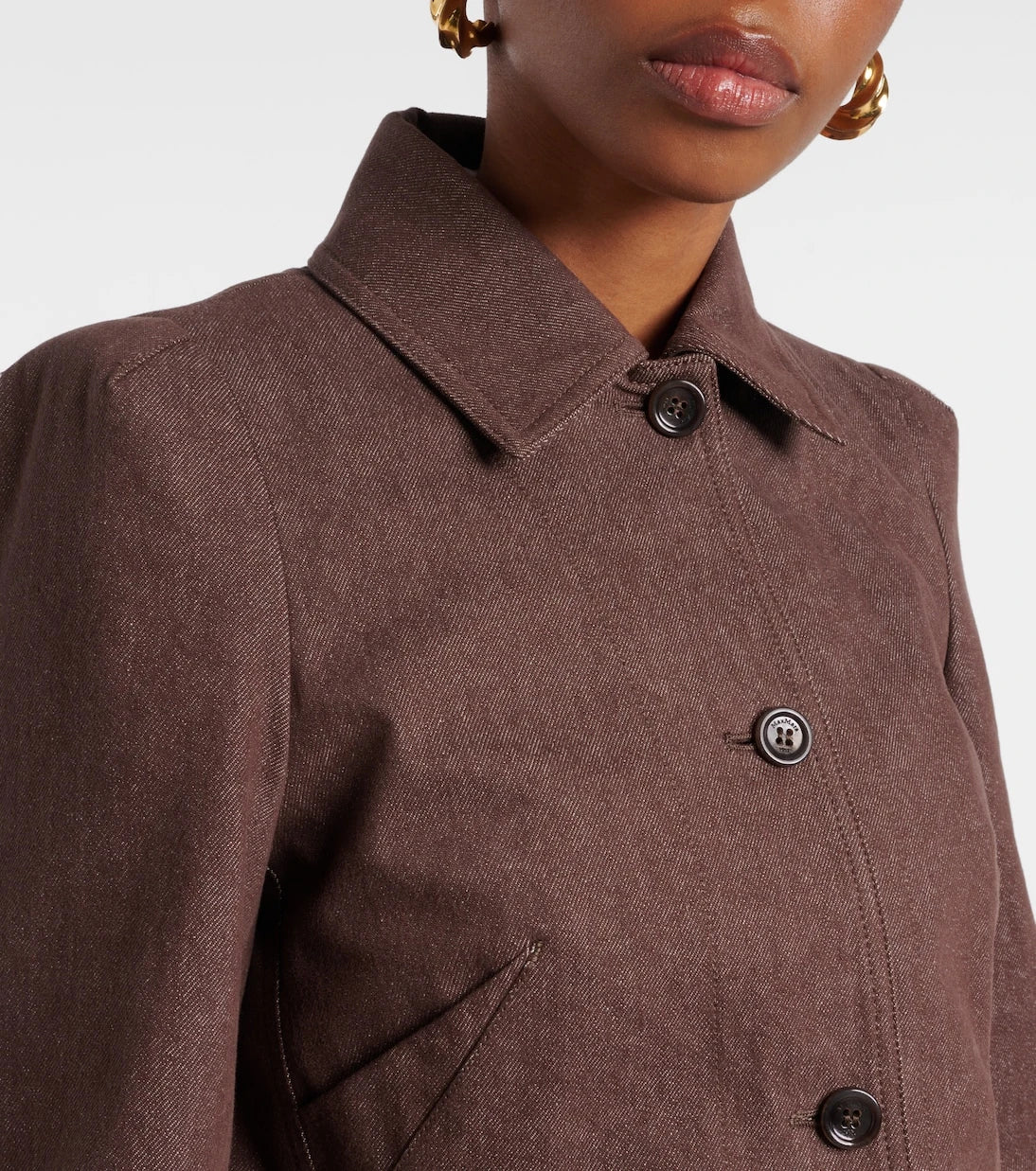 Max Mara - Carpa cropped cotton jacket