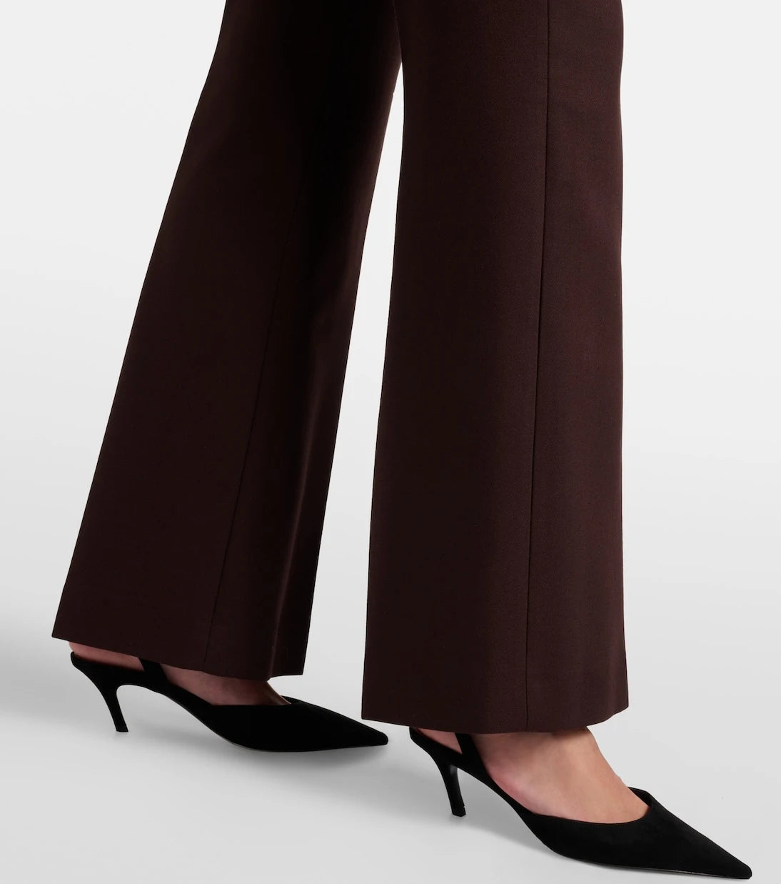 Vince - Mid-rise flared pants