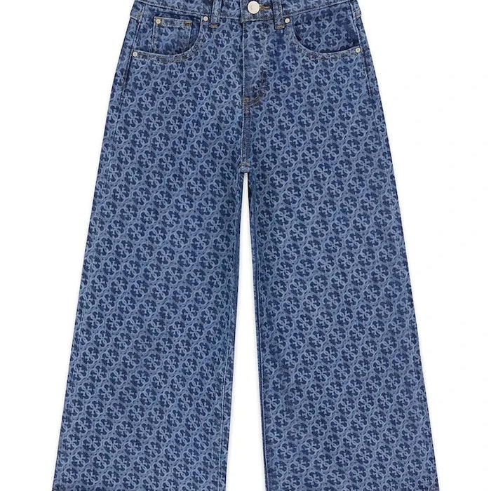 Guess дънки wide leg за деца