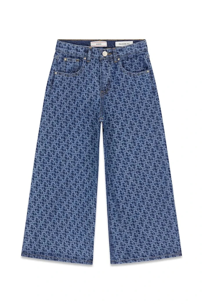 Guess дънки wide leg за деца