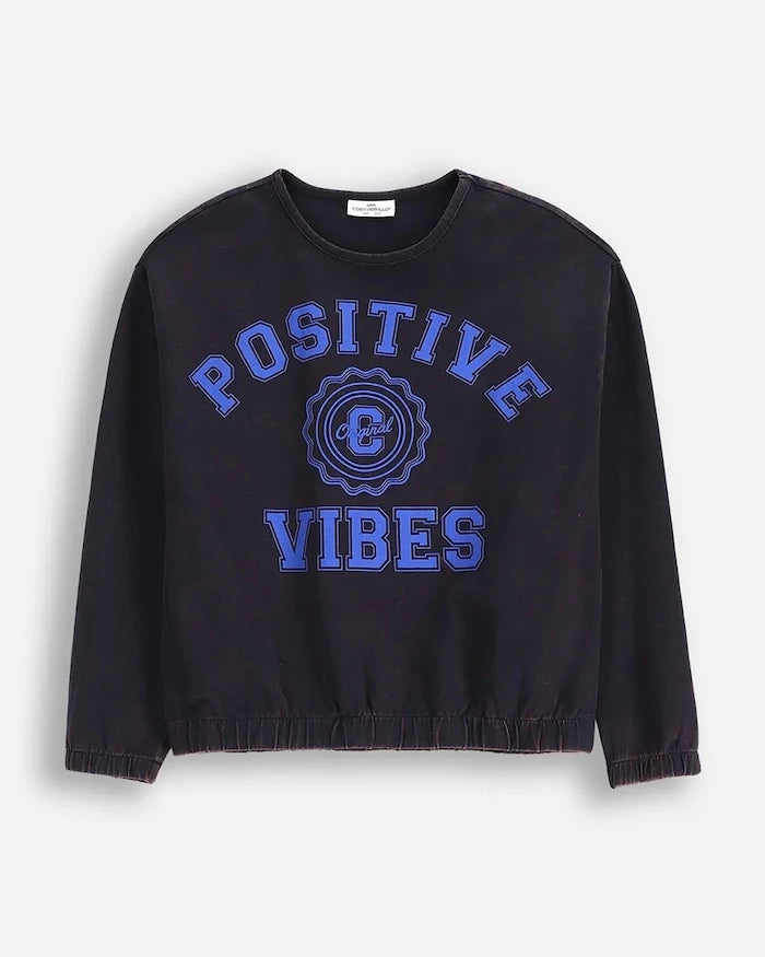Coccodrillo Çocuk Pamuklu Sweatshirt