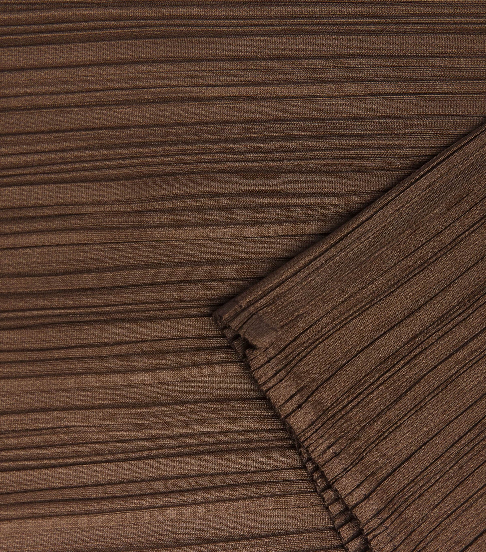 Pleats Please Issey Miyake Brown New Colorful Basics Tank Top