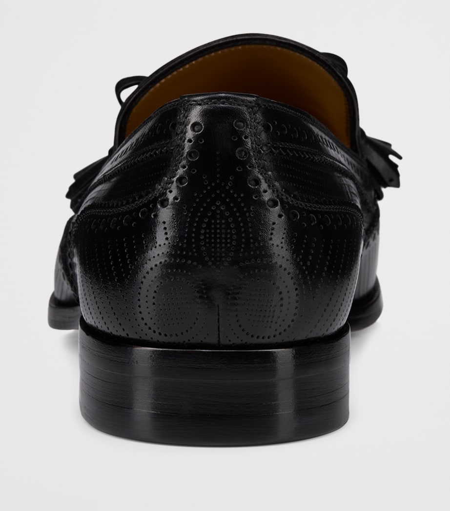 Christian Louboutin Grave Calf Leather Loafers