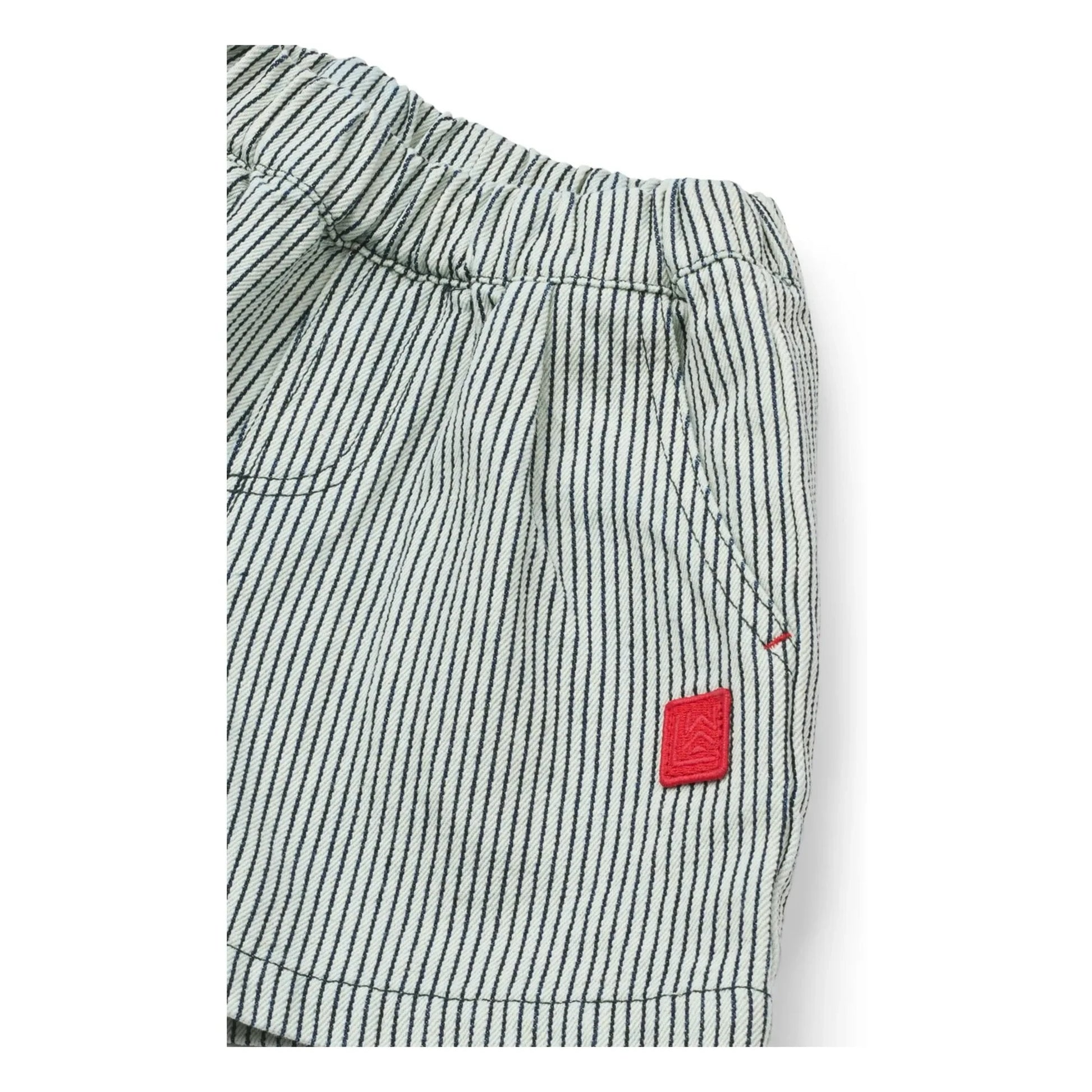 Liewood - Borrisa Striped Denim Shorts | Navy blue