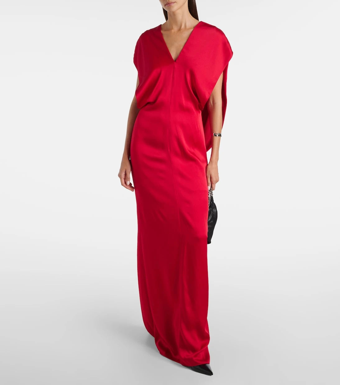 Stella McCartney - Draped satin gown