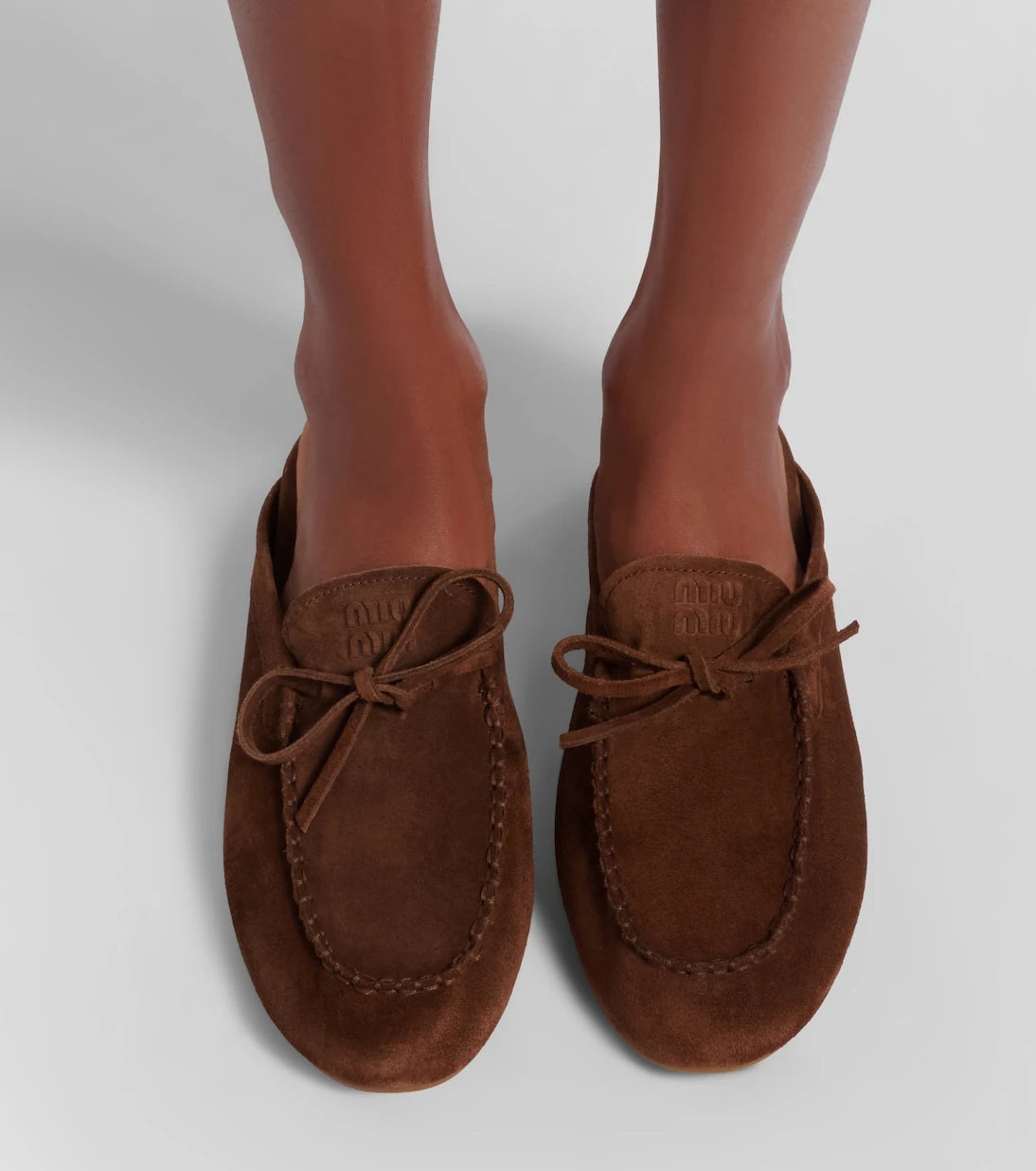 Miu Miu - Suede mules