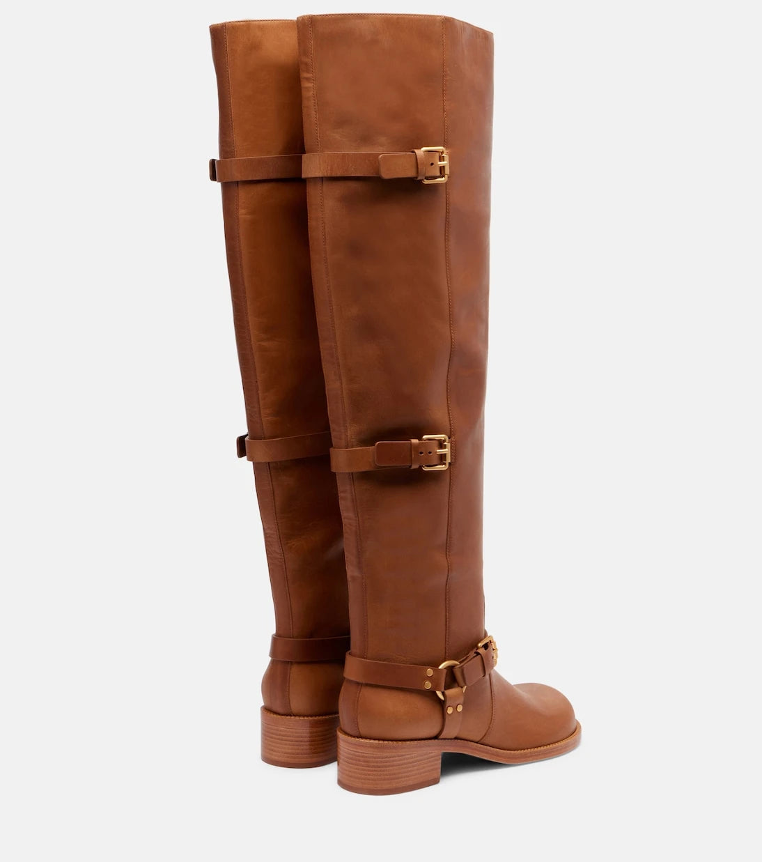 Farm Rio - Leather over-the-knee boots