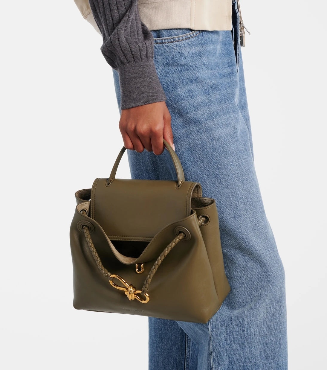 Bottega Veneta - Ciao Ciao Small leather tote bag