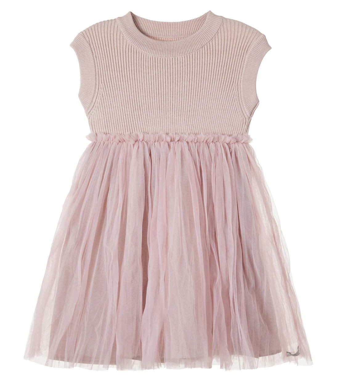 Donsje - Xewa paneled tulle dress