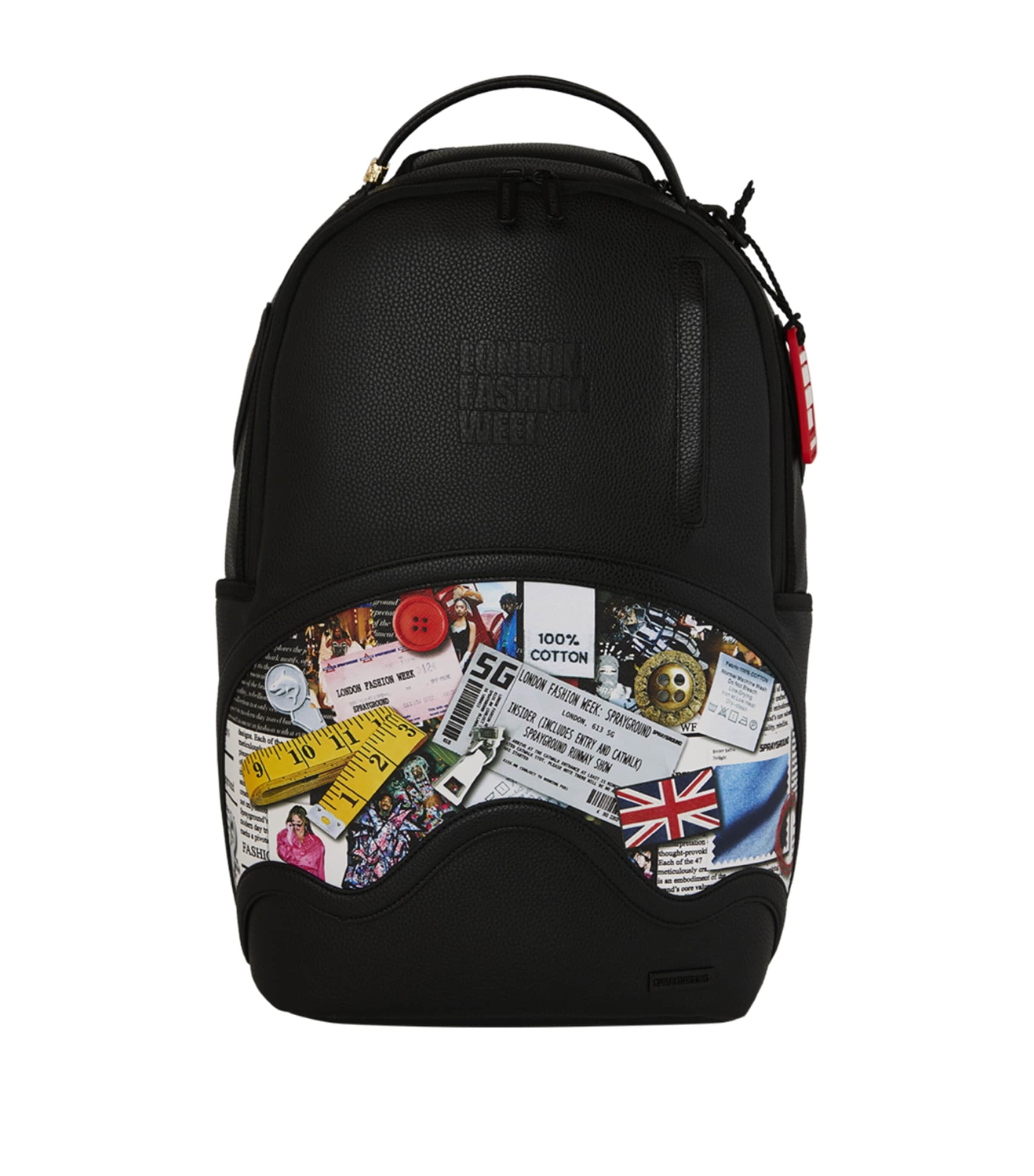 Sprayground x London Fashion Week Moodboard Montage Backpack