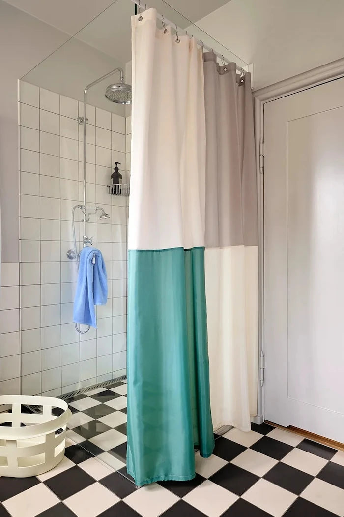 HAY Check Banyo Perdesi 180 x 200 cm