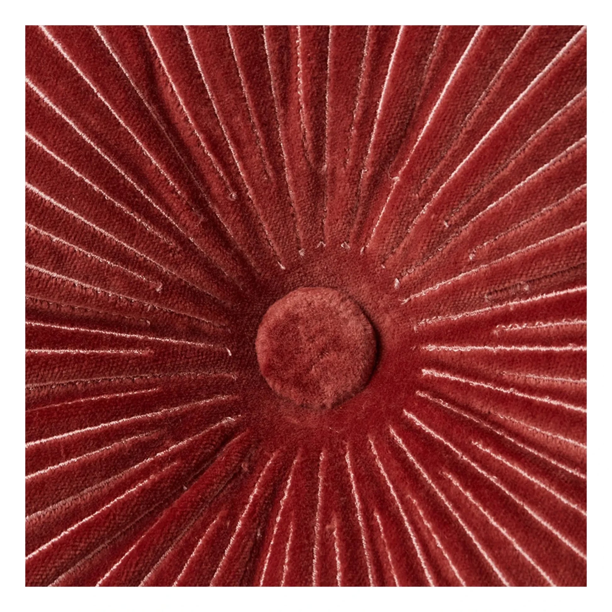 HKliving - Ripple velvet cushion | Pink