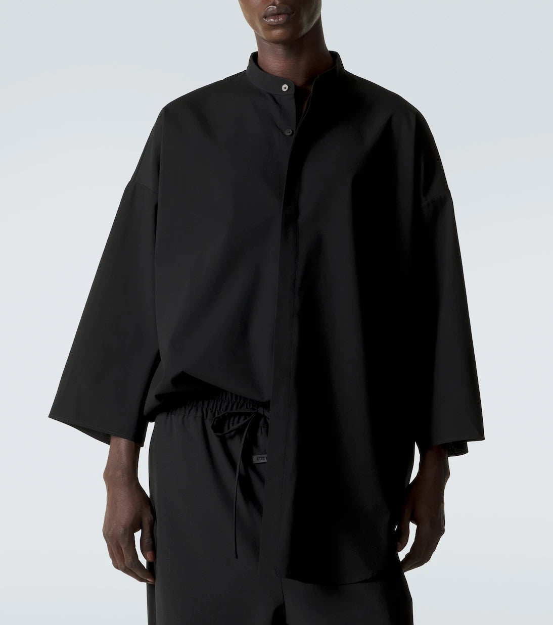 Fear of God - Oversized cotton and wool shirt