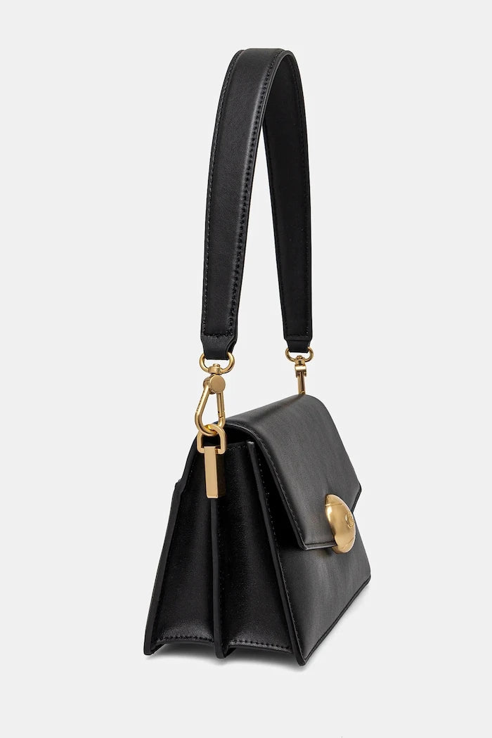 Lacoste Чанта crossbody дамска от кожа
