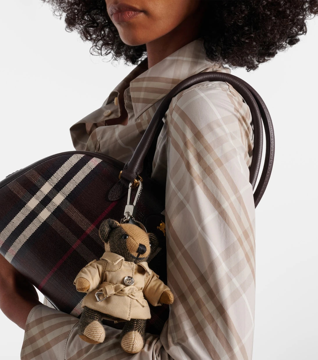 Burberry - Thomas Bear cashmere bag charm