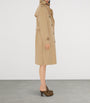 Gabardine Long Kensington Heritage Trench Coat HONEY