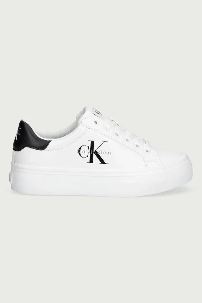 VULC FLATFORM LACEUP LOW LTH deri kadın spor ayakkabı