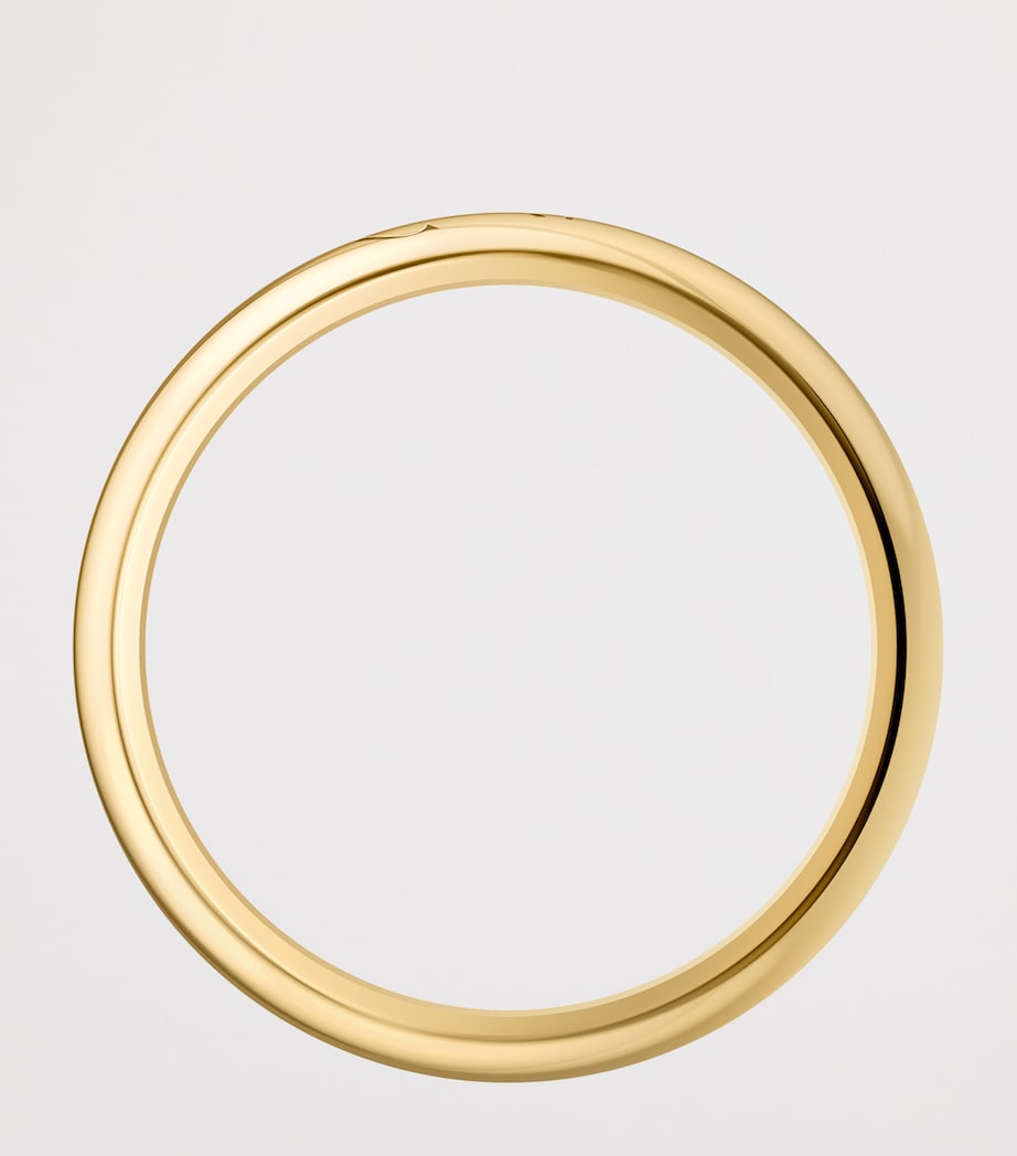 Yellow Gold C de Cartier Curved Wedding Ring