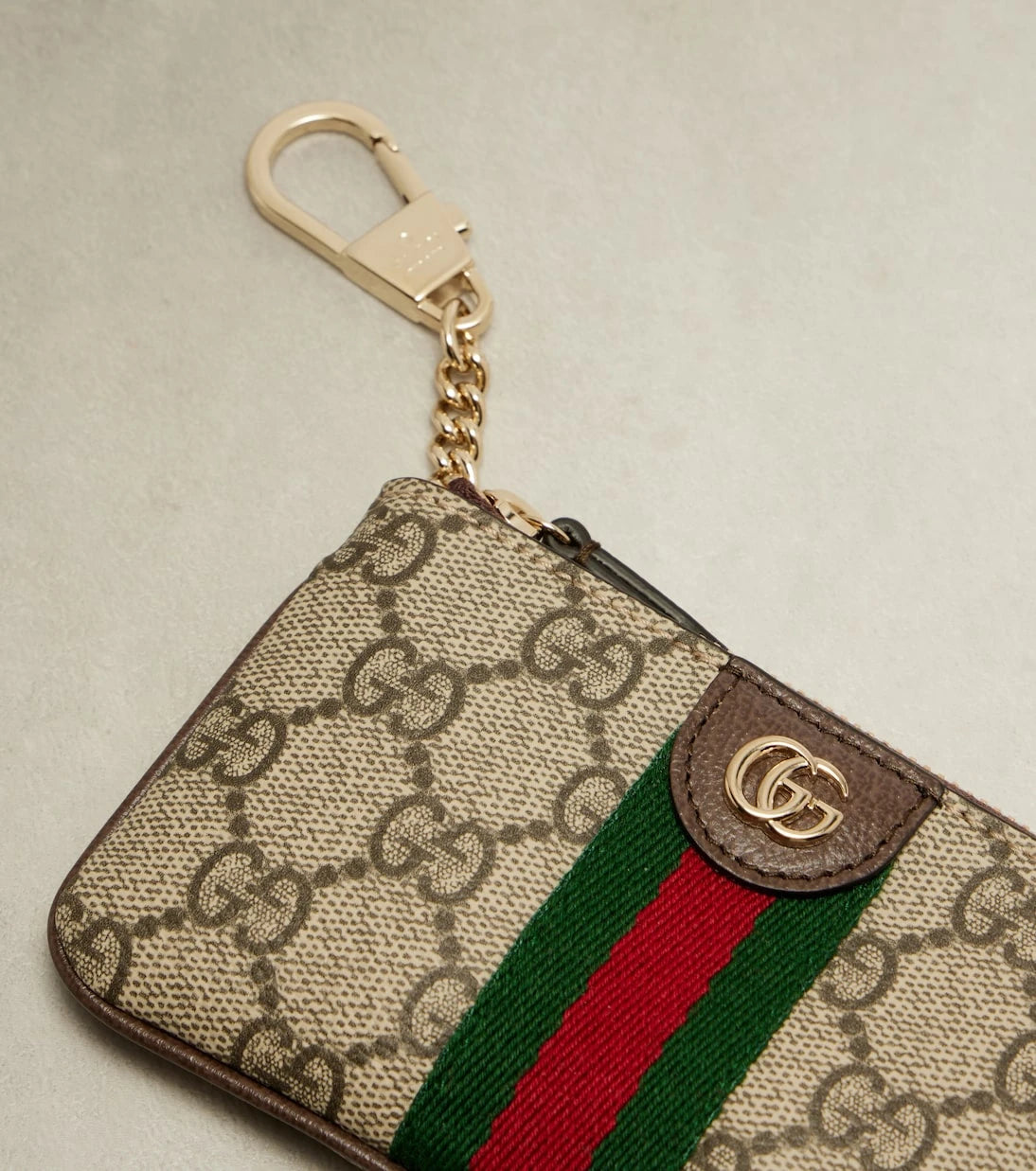 Gucci - Ophidia GG Web Stripe coin purse
