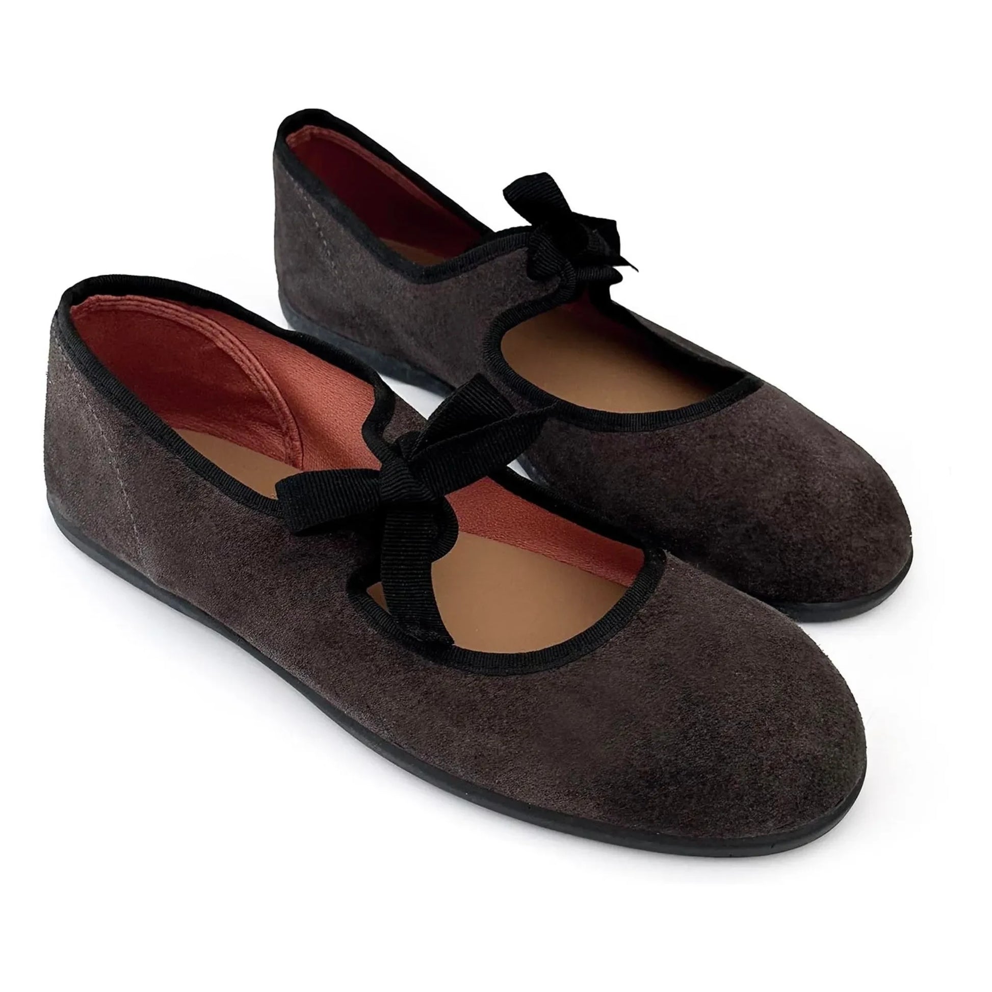 Hermosilla - Ballerinas Bilbao Daim - Women's collection | Grey