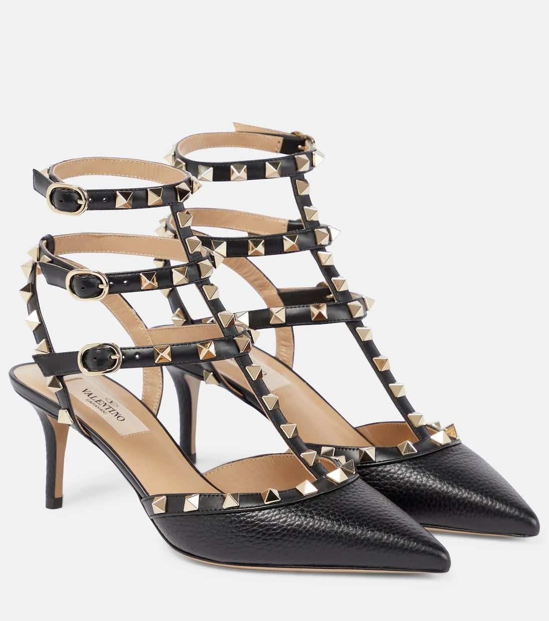 Valentino Garavani - Rockstud leather pumps