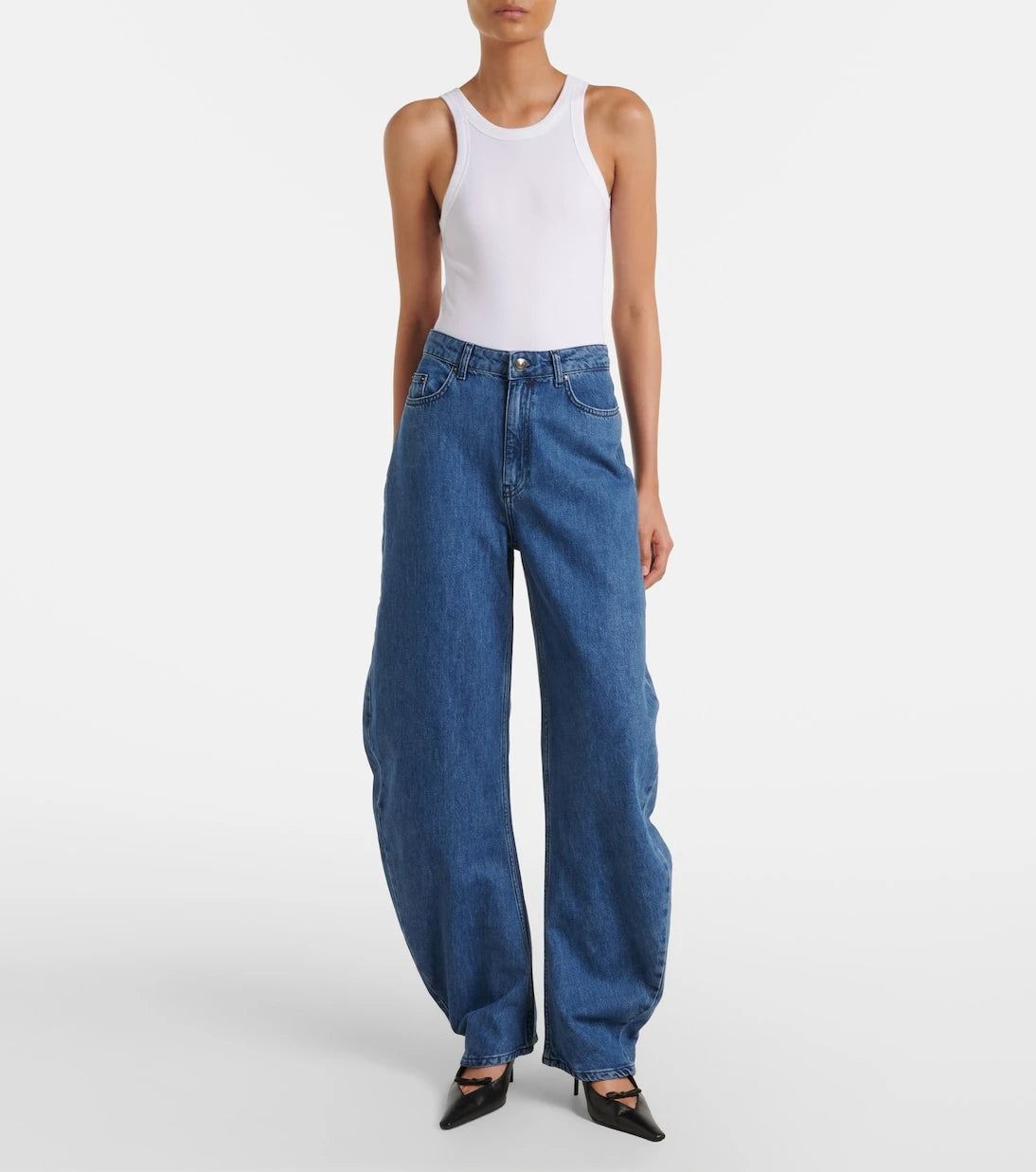 Rotate - Barrel-leg jeans