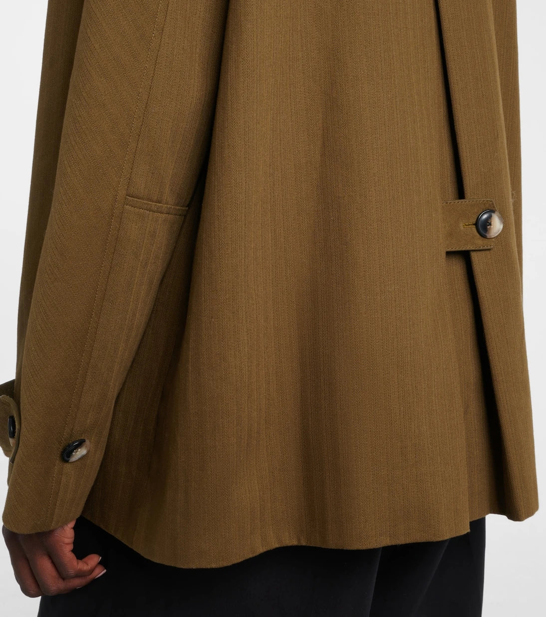 Proenza Schouler - Angela herringbone cotton jacket