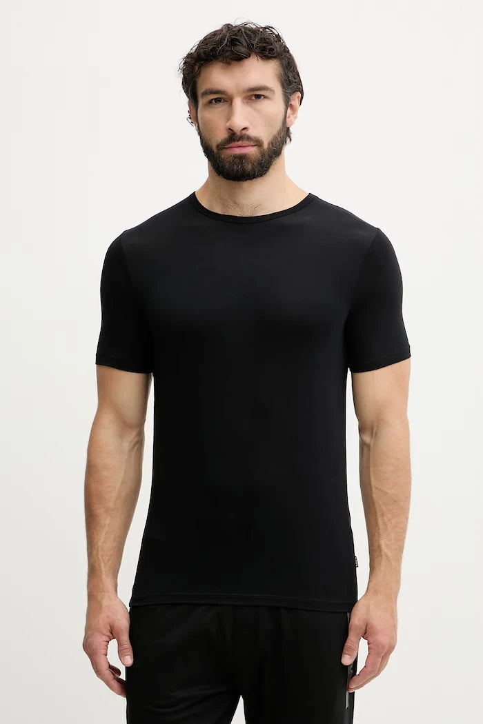 BOSS тениска мъжка с вискоза TShirt RN 3P Bamboo 3 броя