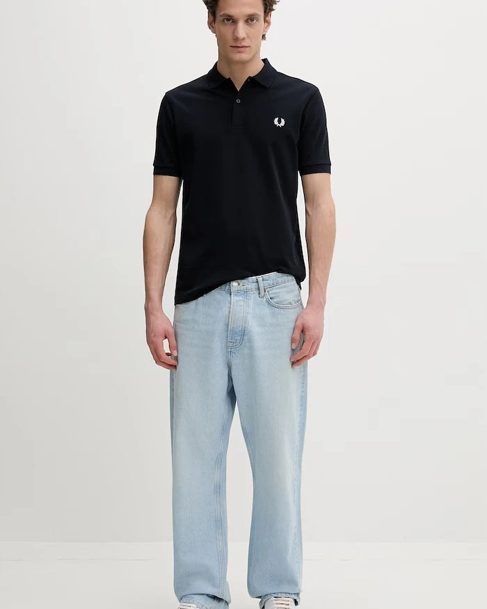 Fred Perry Yakalı Pamuklu Tişört